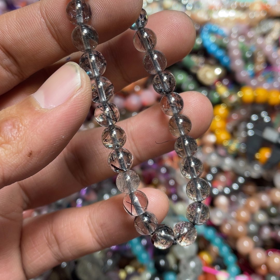 紫晶颈饰银S800镀金镶嵌