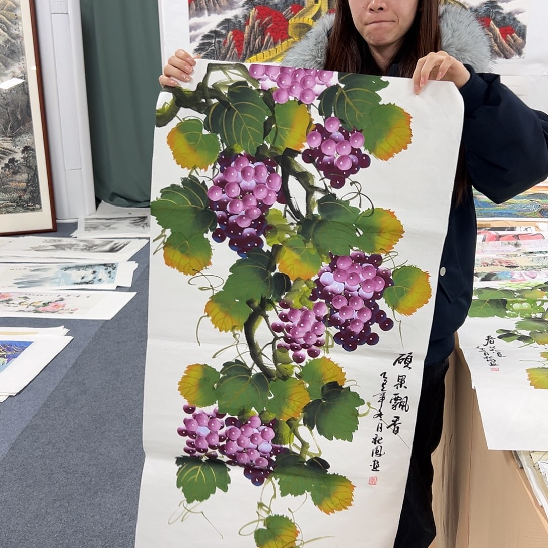 国画精品手绘作品