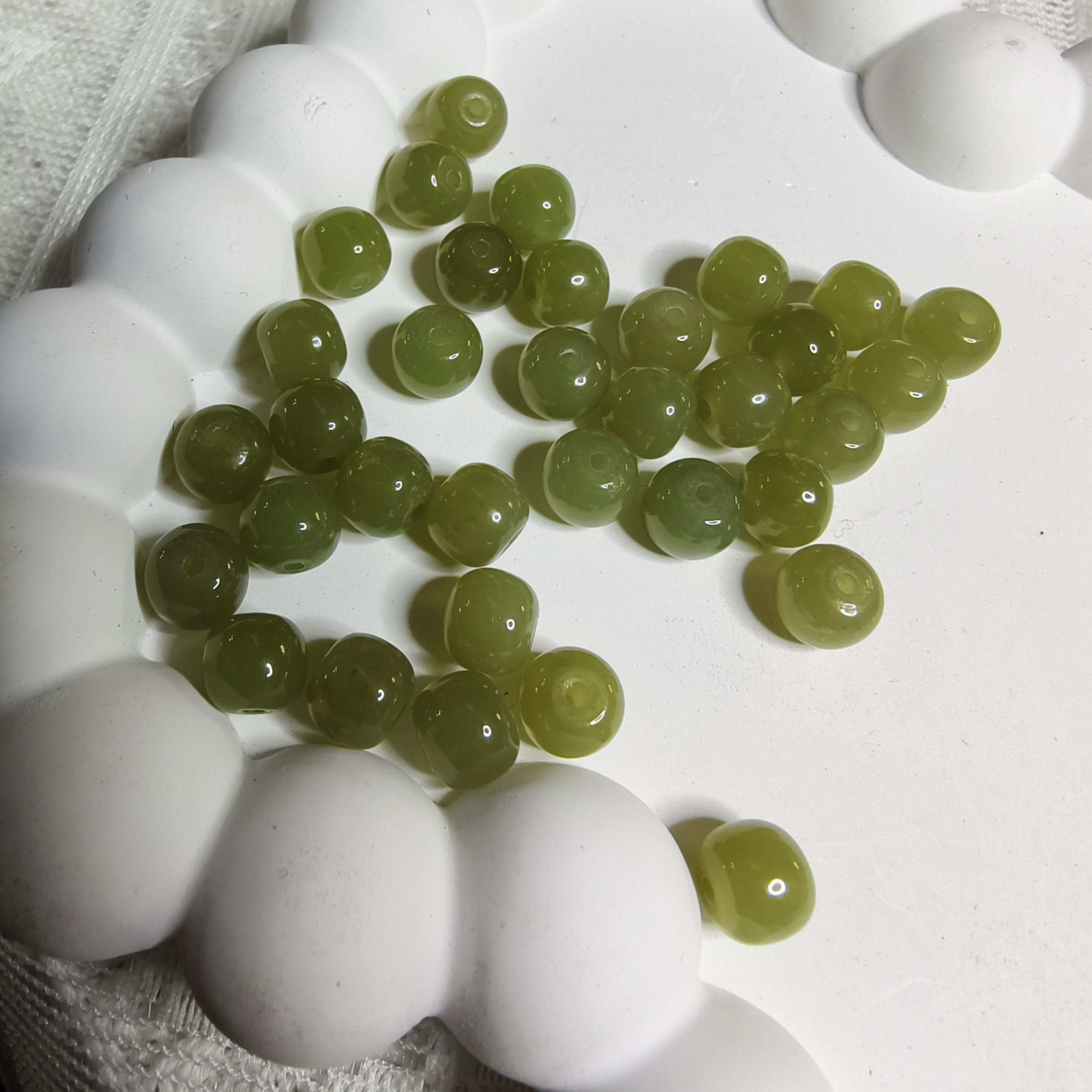 手工编绳天然石配件系列