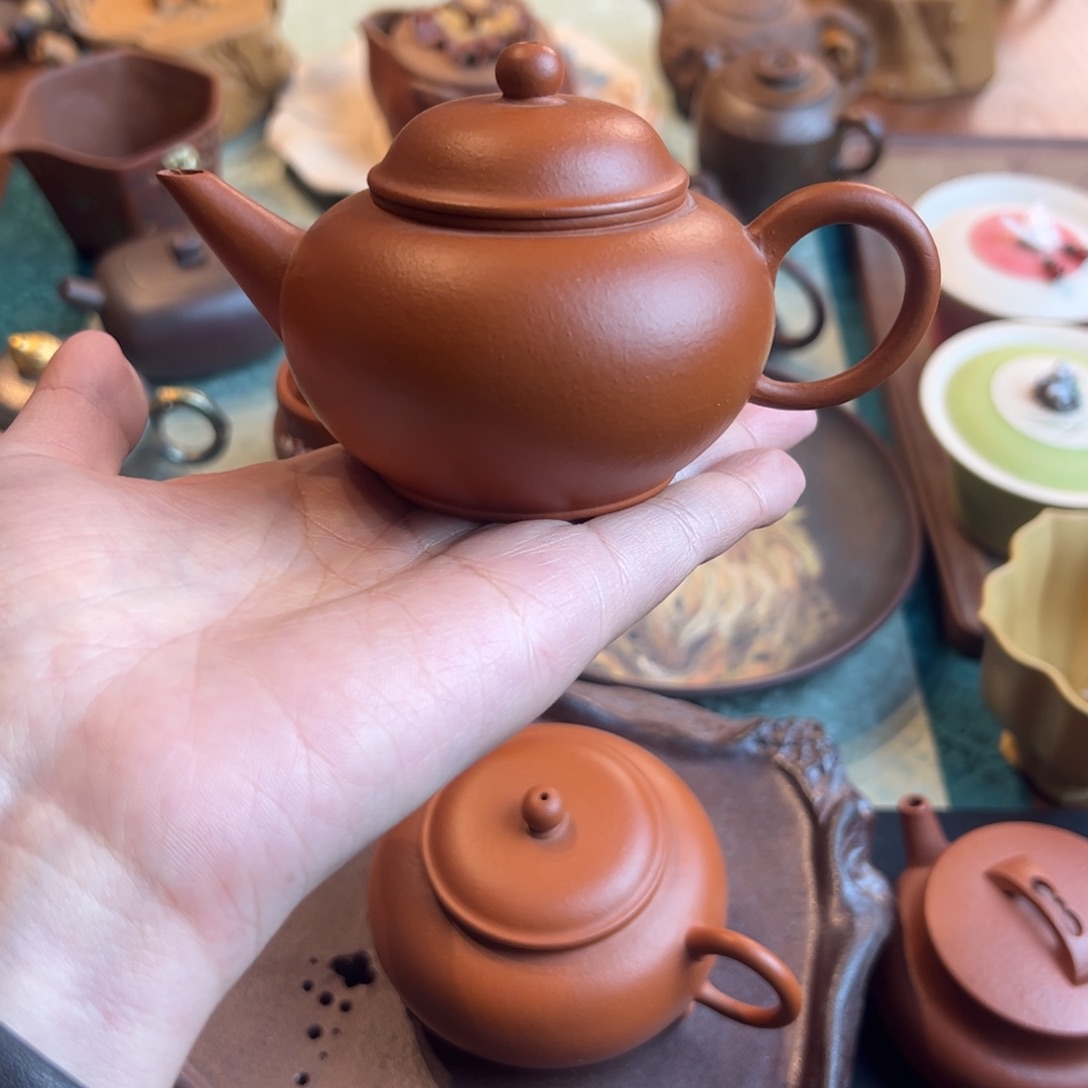 摆件赵庄朱泥手工水平