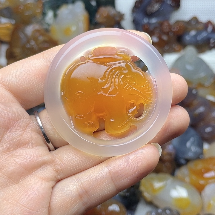 玛瑙/玉髓饰品未镶嵌
