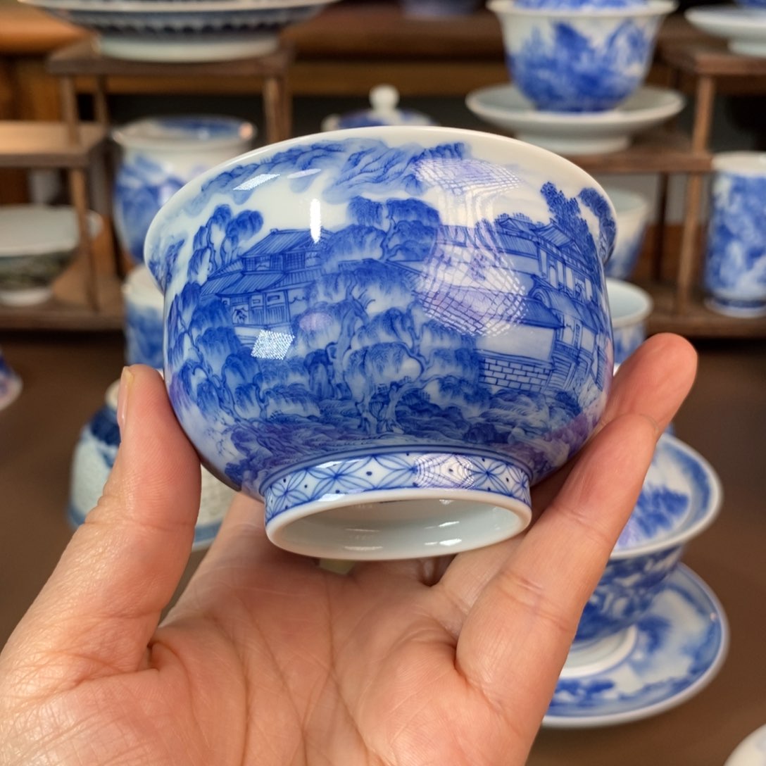 景德镇陶瓷手工手绘