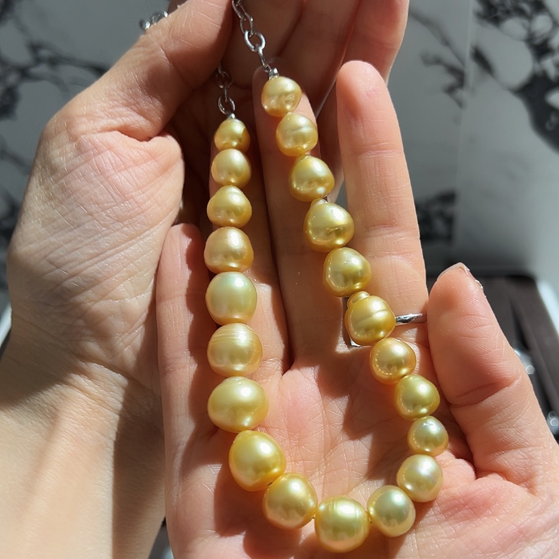 海水珍珠颈饰银S925镶嵌C****荣