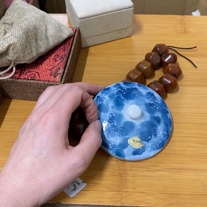 摆件中古工艺品一件