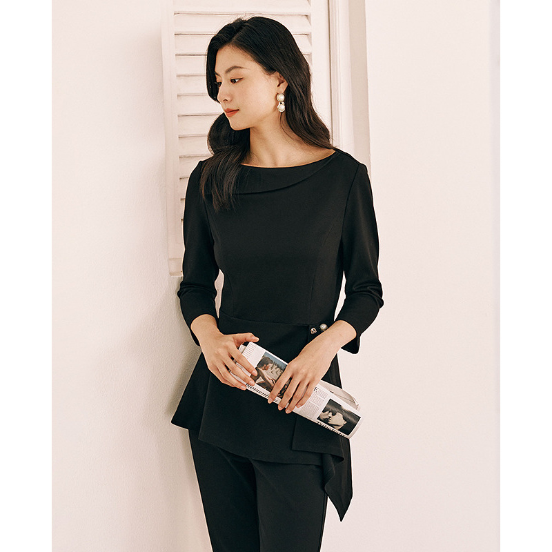 【尚雅】莱芙艾迪儿针织长袖上衣1V1S24009