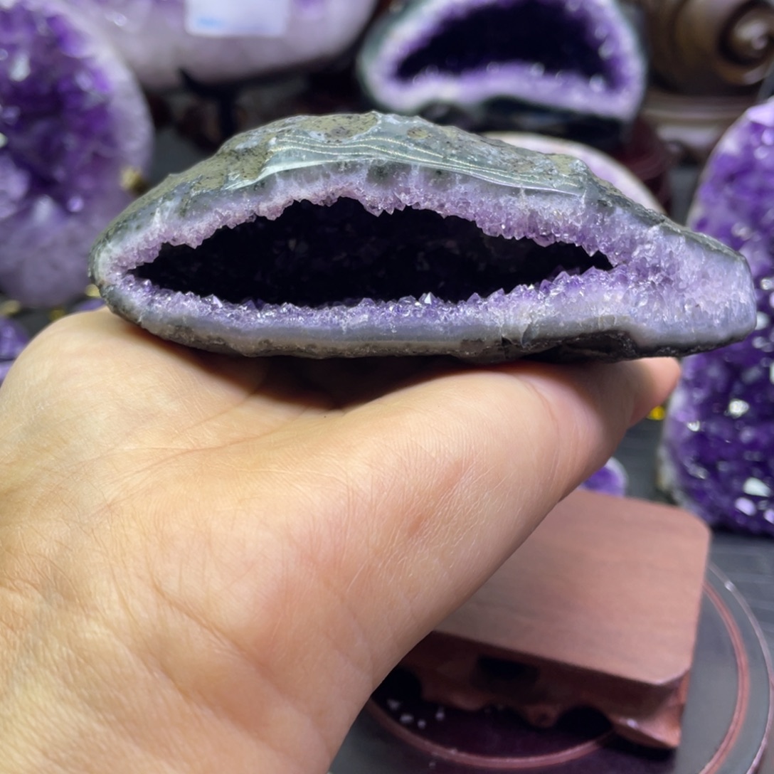 好***来大型摆件（非配饰）紫晶未镶嵌