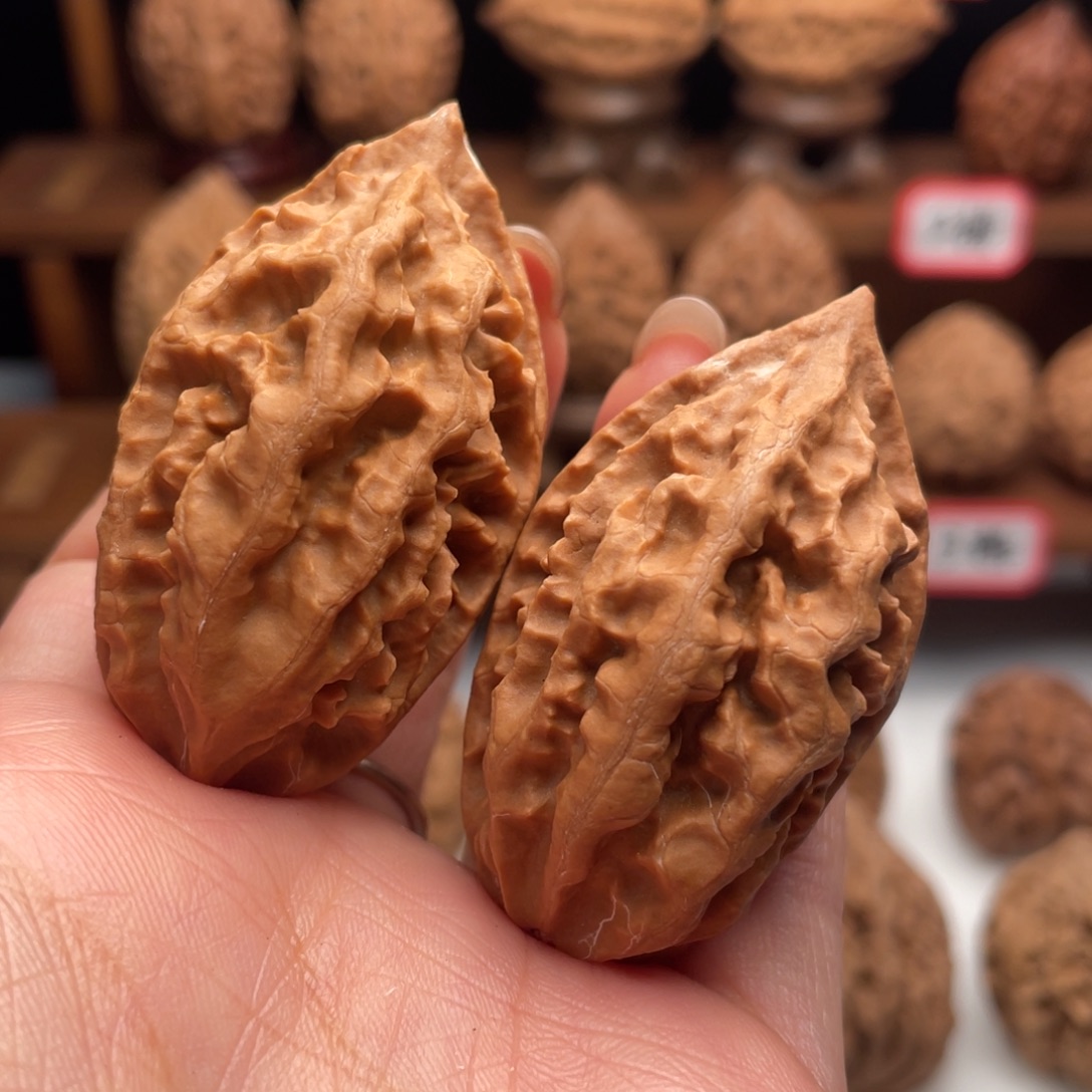 文玩核桃把件楸子11