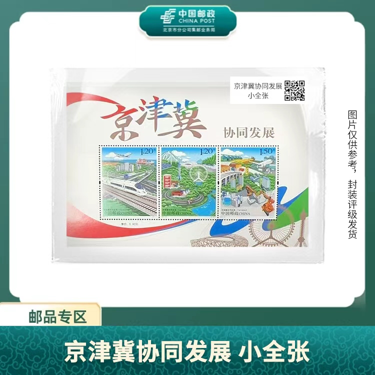 中国邮政-2017-5京津冀协同发展小全张S