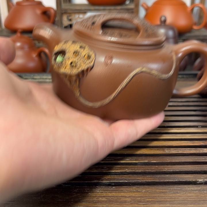 紫砂茶壶原矿紫砂手工制作