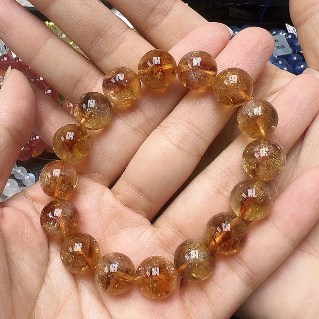 未镶嵌手链水晶多样性发一
