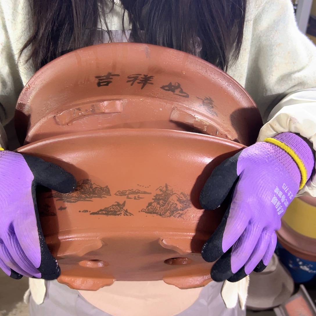 30+30红椭圆花盆花盆花盆花盆