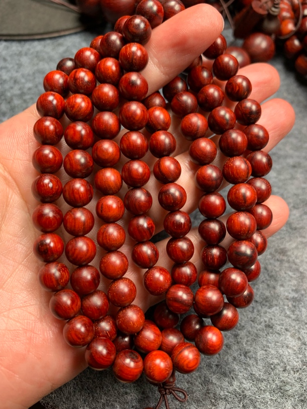 印度小叶紫檀 原汁原味 老泥料带星 肉中星 高油高密二膘泥料