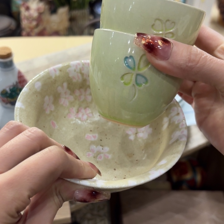 陶瓷古美术置物摆件