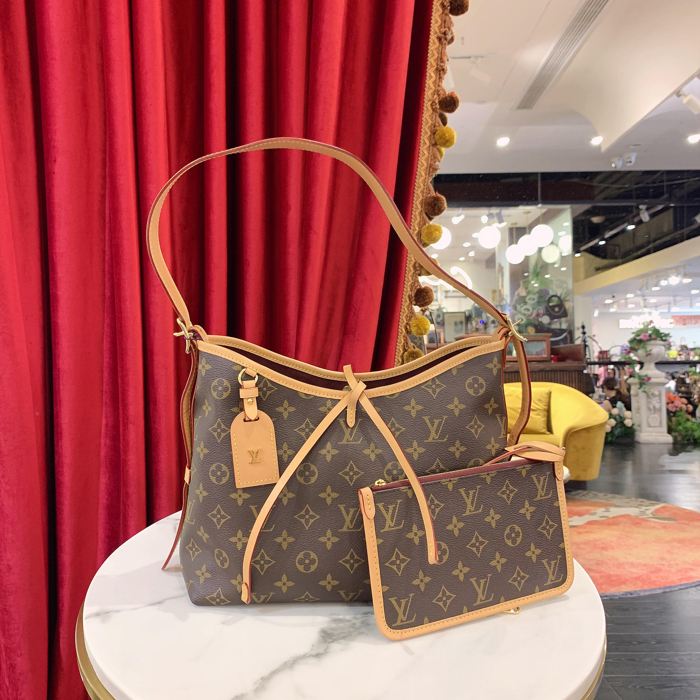 95新 LouisVuitton/路易威登 GGScarryall单肩包芯片款86315515