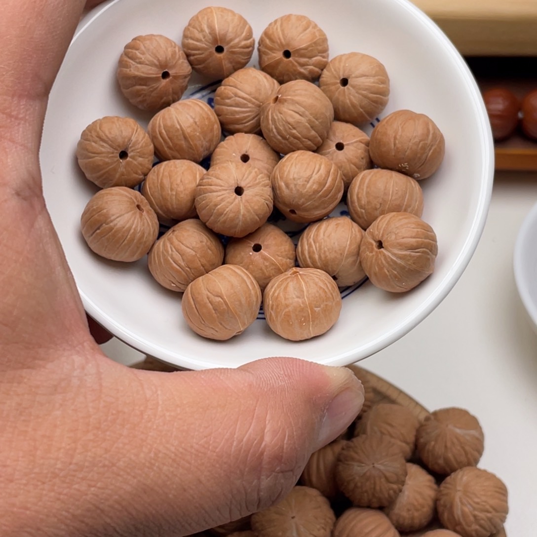 猴头核桃手串老*。南瓜