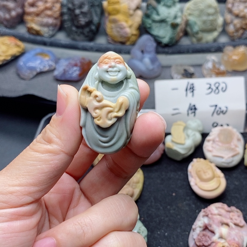 【闪购商品】定制石英质玉吊坠未镶嵌