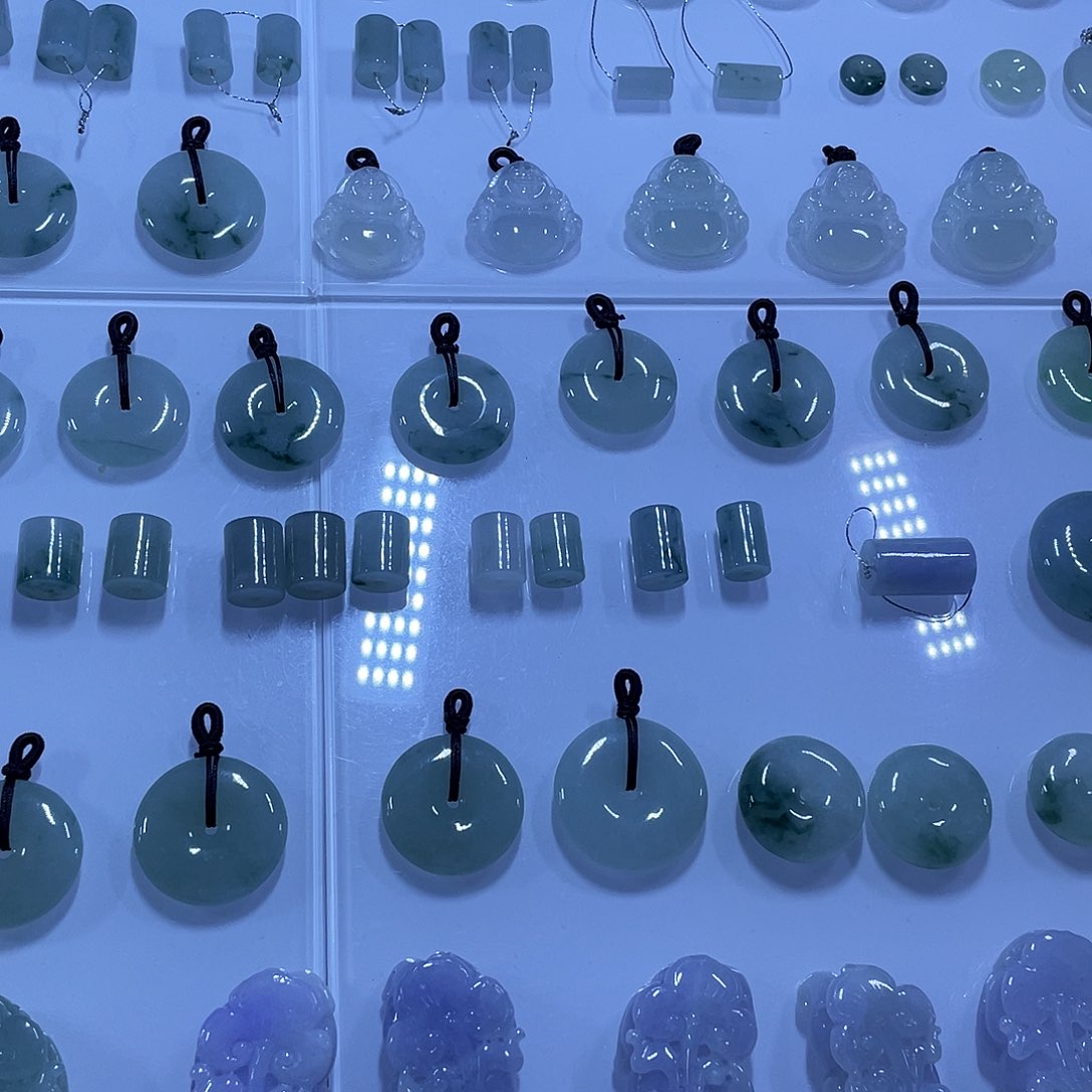 翡翠未镶嵌颈饰天然翡翠平安扣吊坠