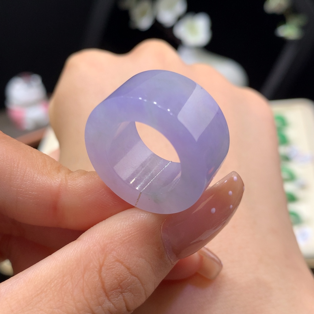 翡翠未镶嵌戒指翡翠