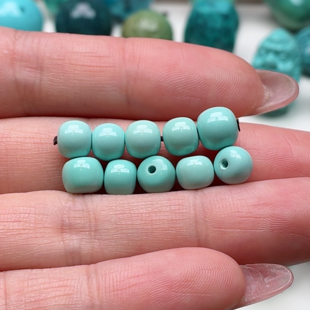 未镶嵌绿松石配饰冰**?