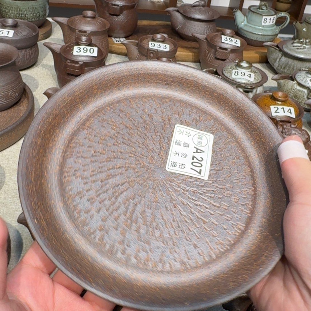 陶粗瓷茶具素色盖碗