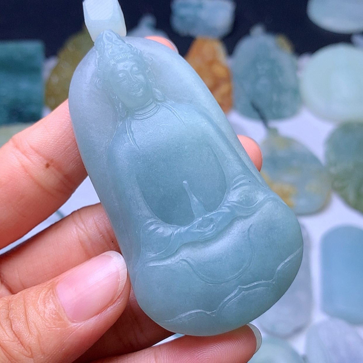 【闪购商品】定制翡翠未镶嵌勇**涯