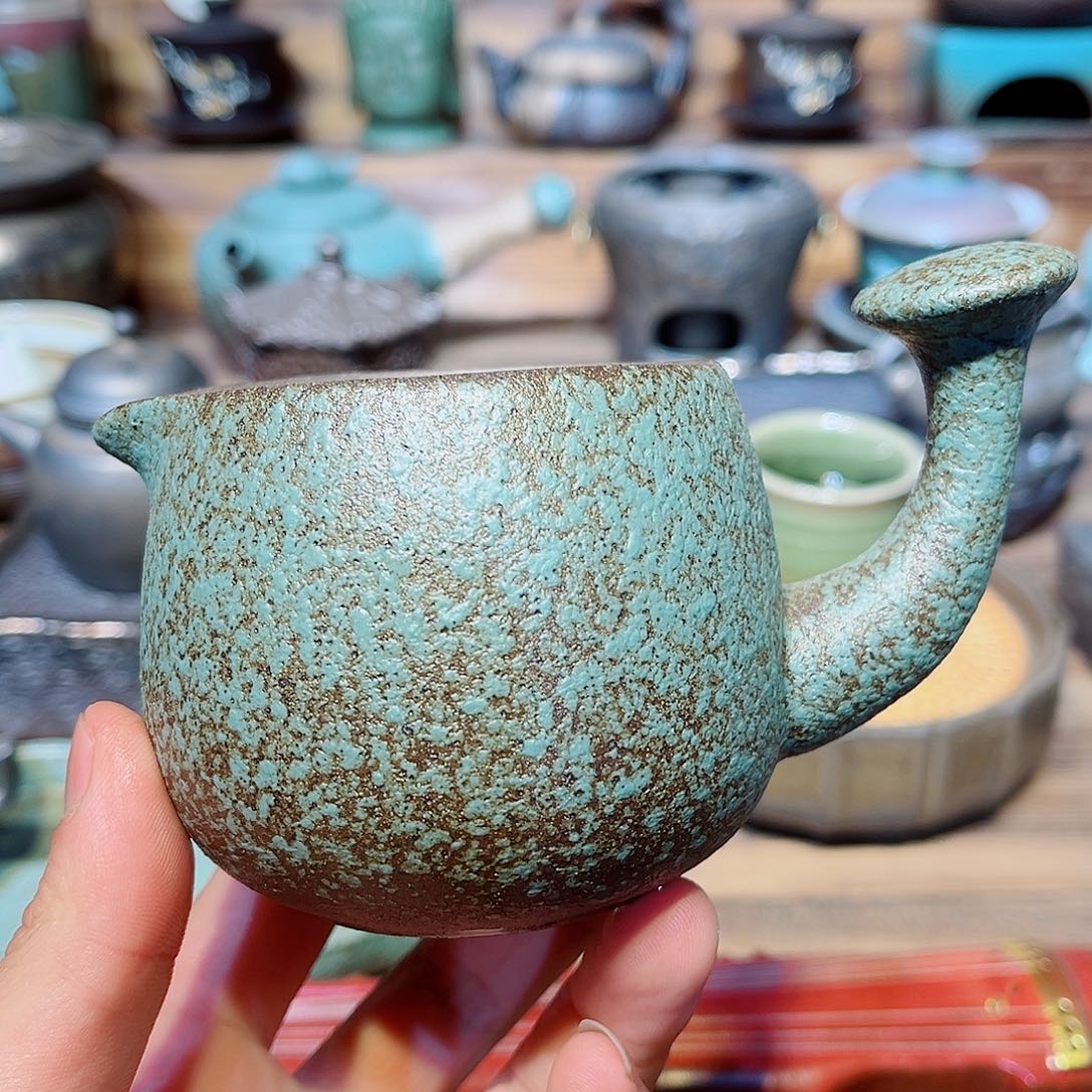 陶瓷香炉茶具摆件