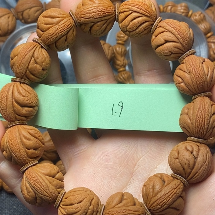 桃核吊坠秦岭山野生桃核