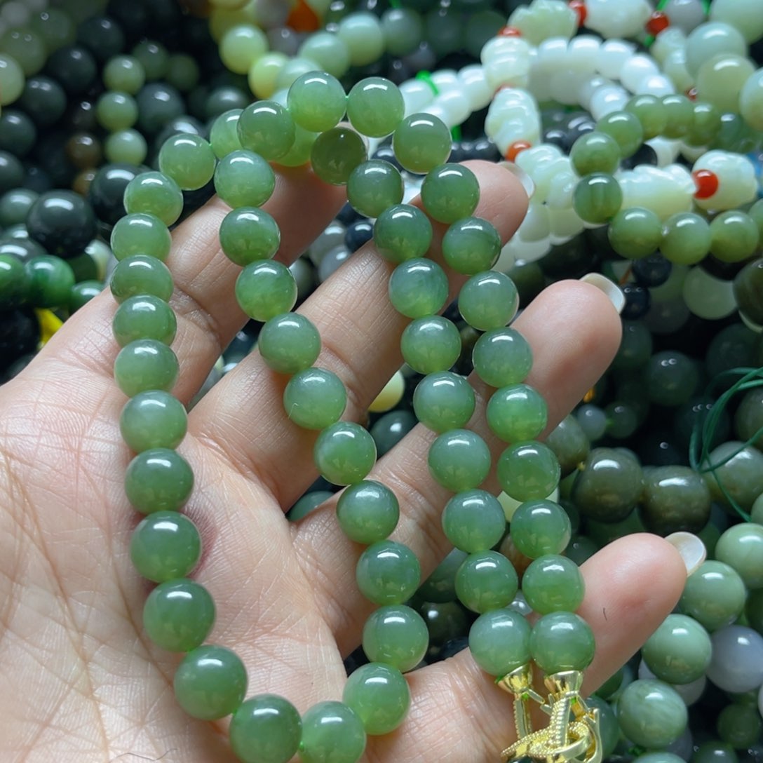 和田玉手链未镶嵌