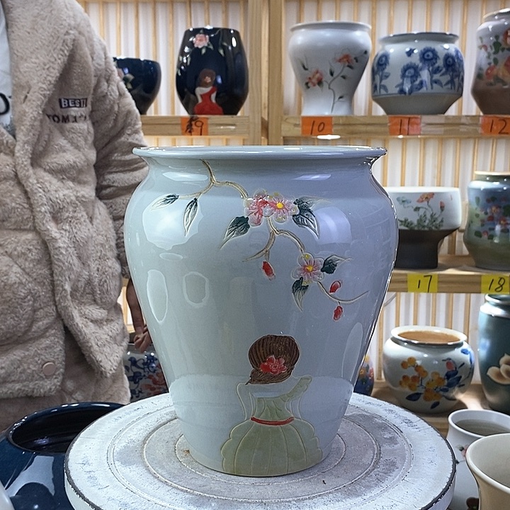 罐陶瓷陶瓷陶瓷观察