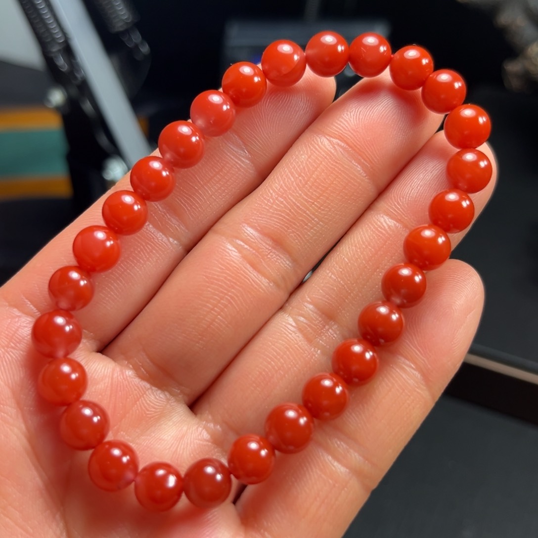 南红玛瑙，未镶嵌