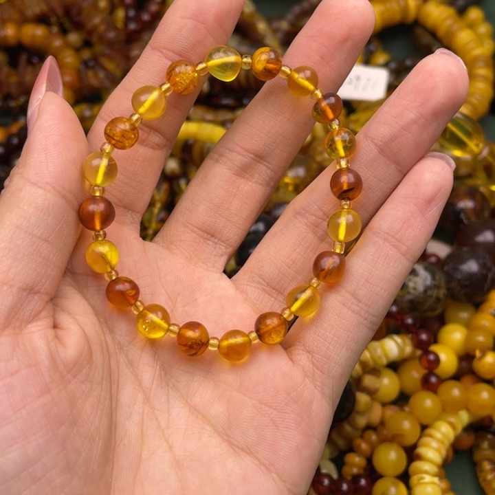 琥珀未镶嵌珠宝奇石