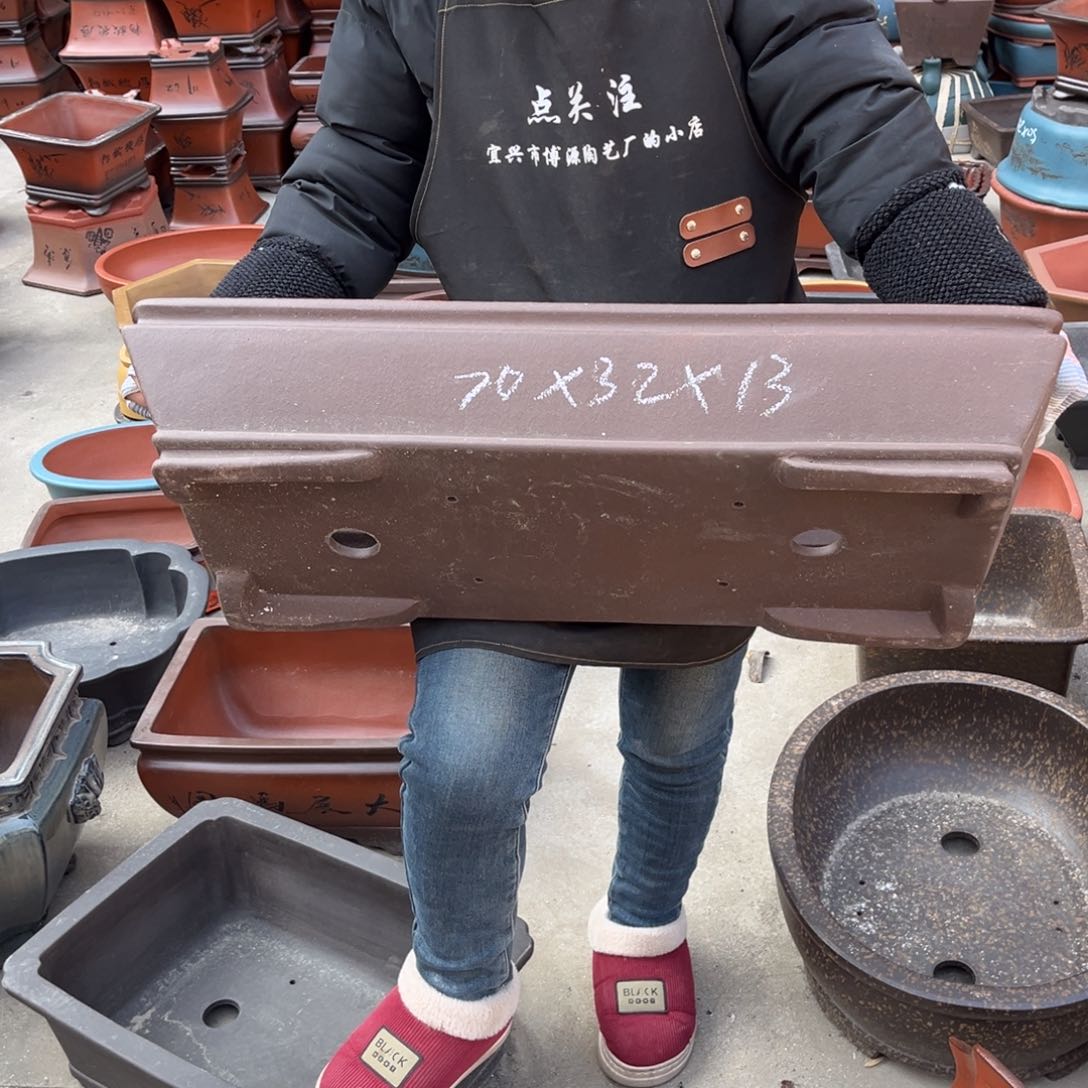 紫砂花盆盆景艺术