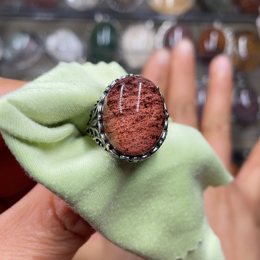 【闪购商品】水晶珠宝半成品银S925镶嵌戒指