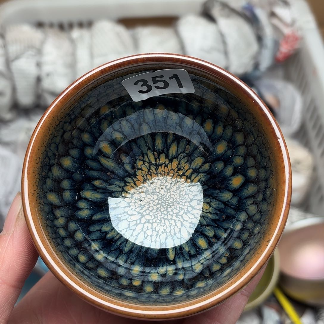 茶盏微瑕建盏主人杯一只