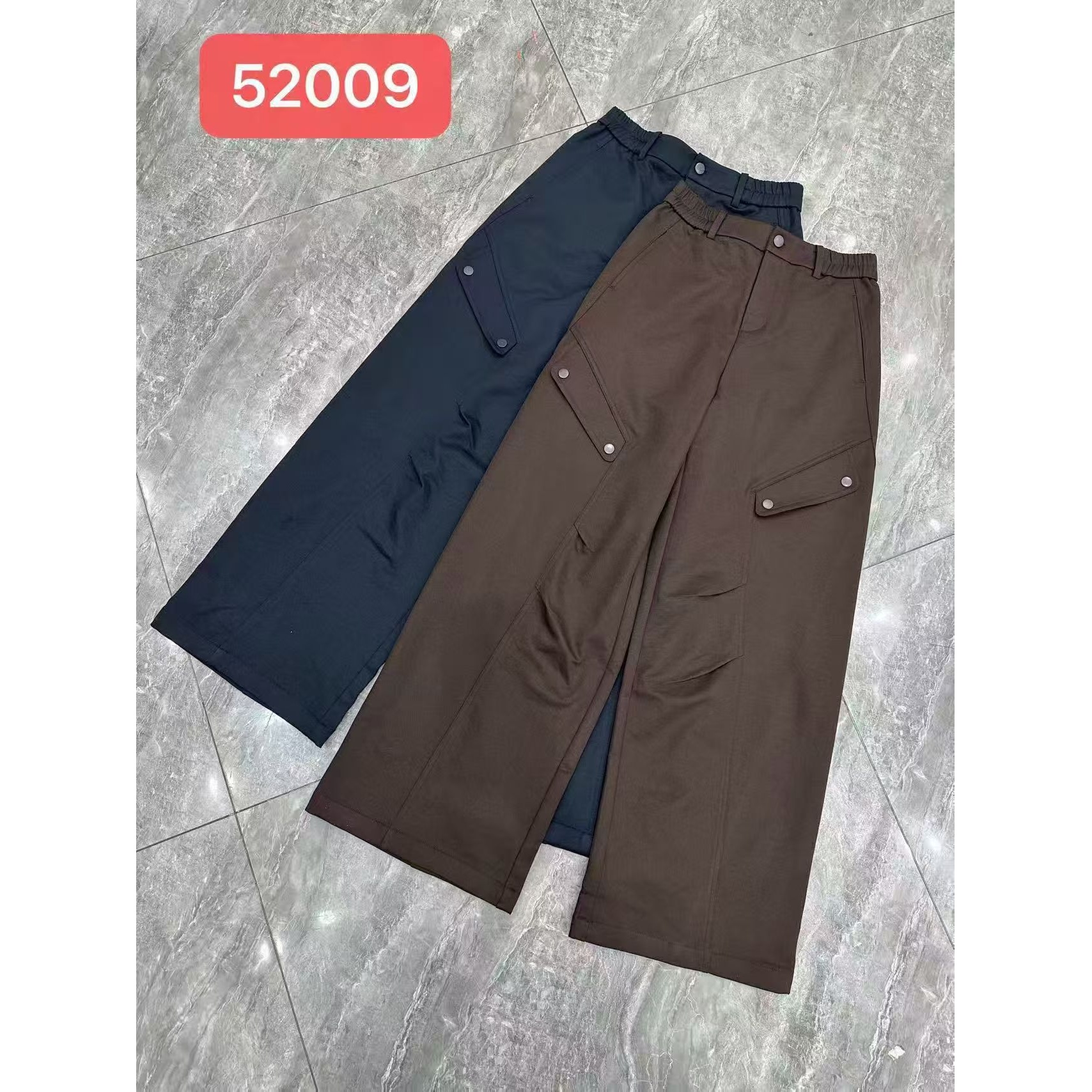 【南油玲姐】咖色新款休闲裤A52009