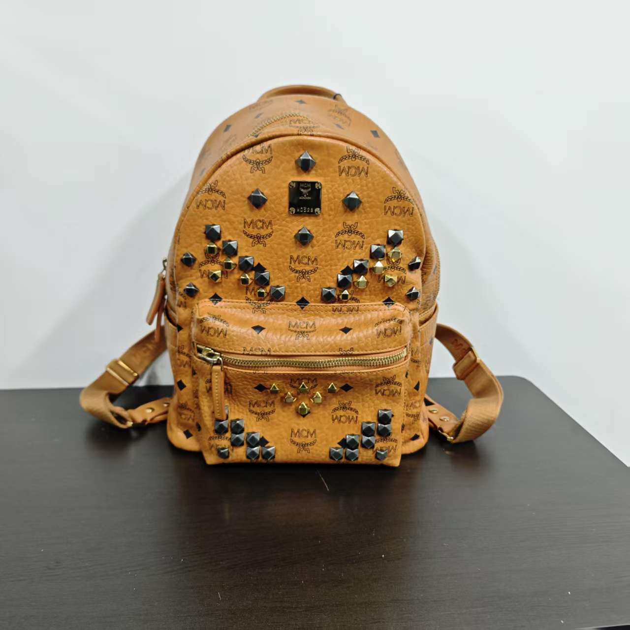 95新 MCM 哈蜜精选/单肩包/无工价/包展/书包小号/1439