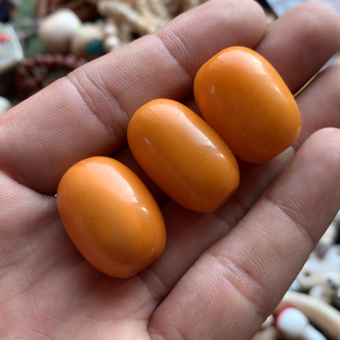 琉璃颈饰藏传小元素