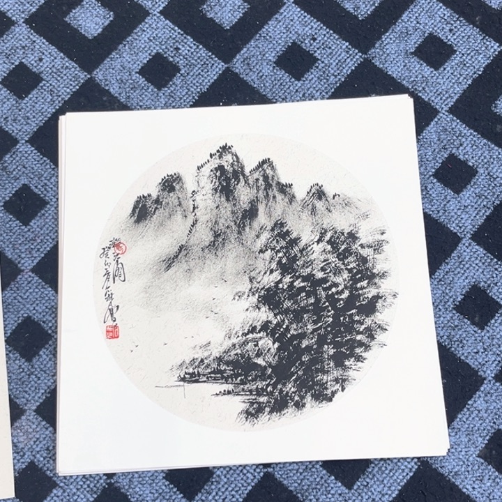 国画纯手绘国画作品