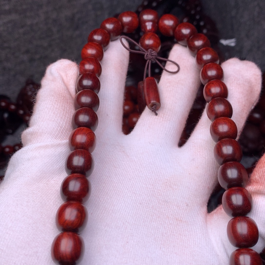 小***╮手串/手链檀香紫檀（小叶紫檀）1.2手持老型