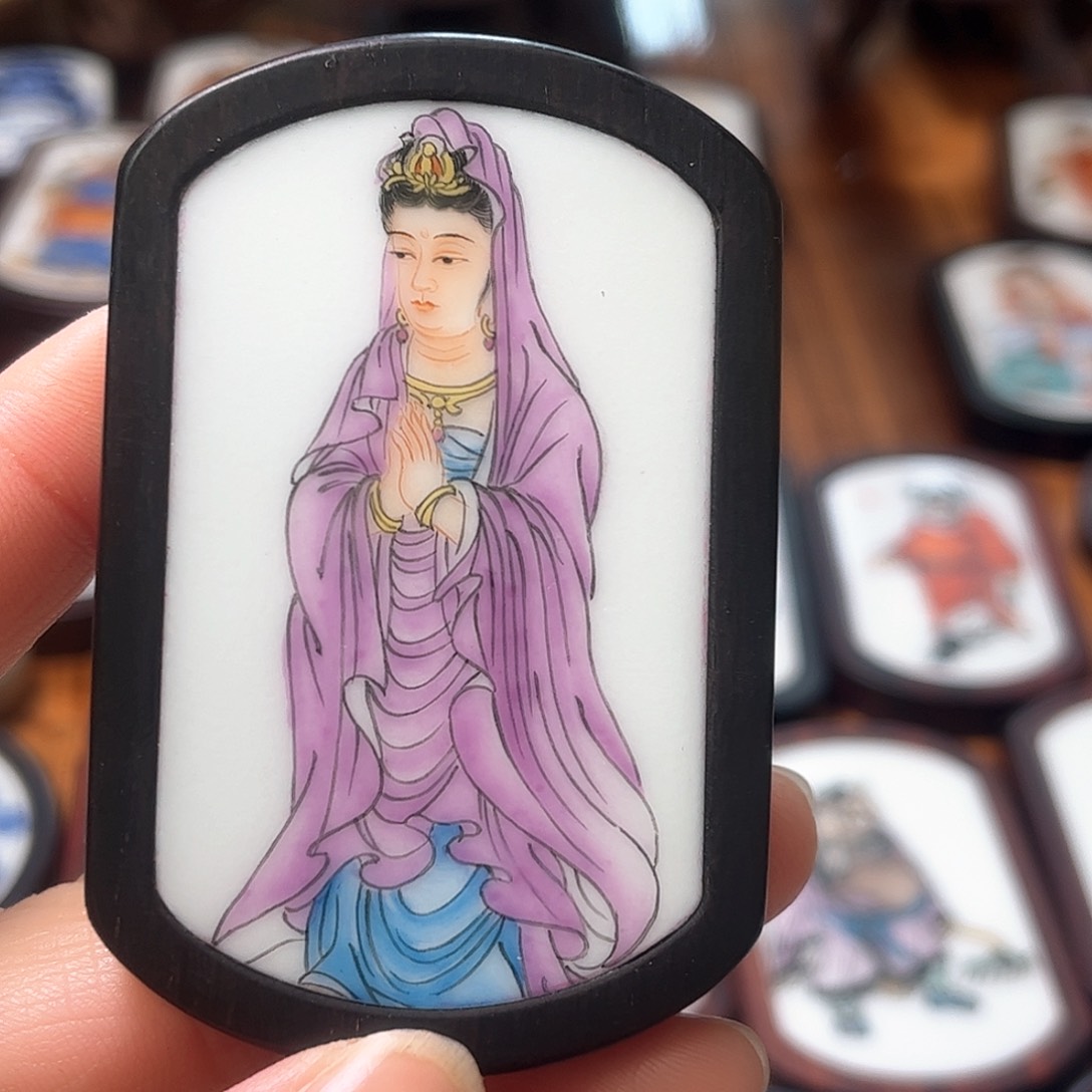 瓷片*️**瓷片挂件一个