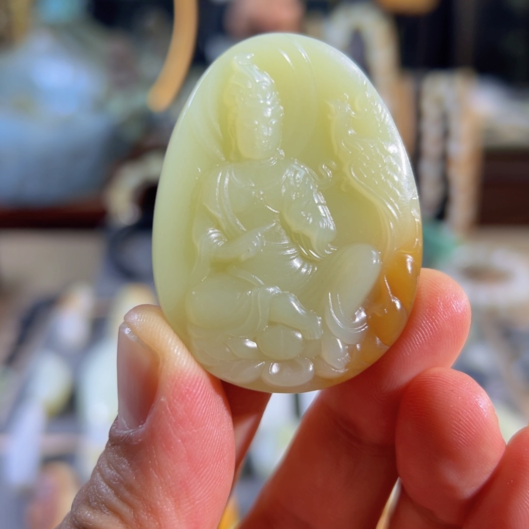 和田玉颈饰未镶嵌且未料