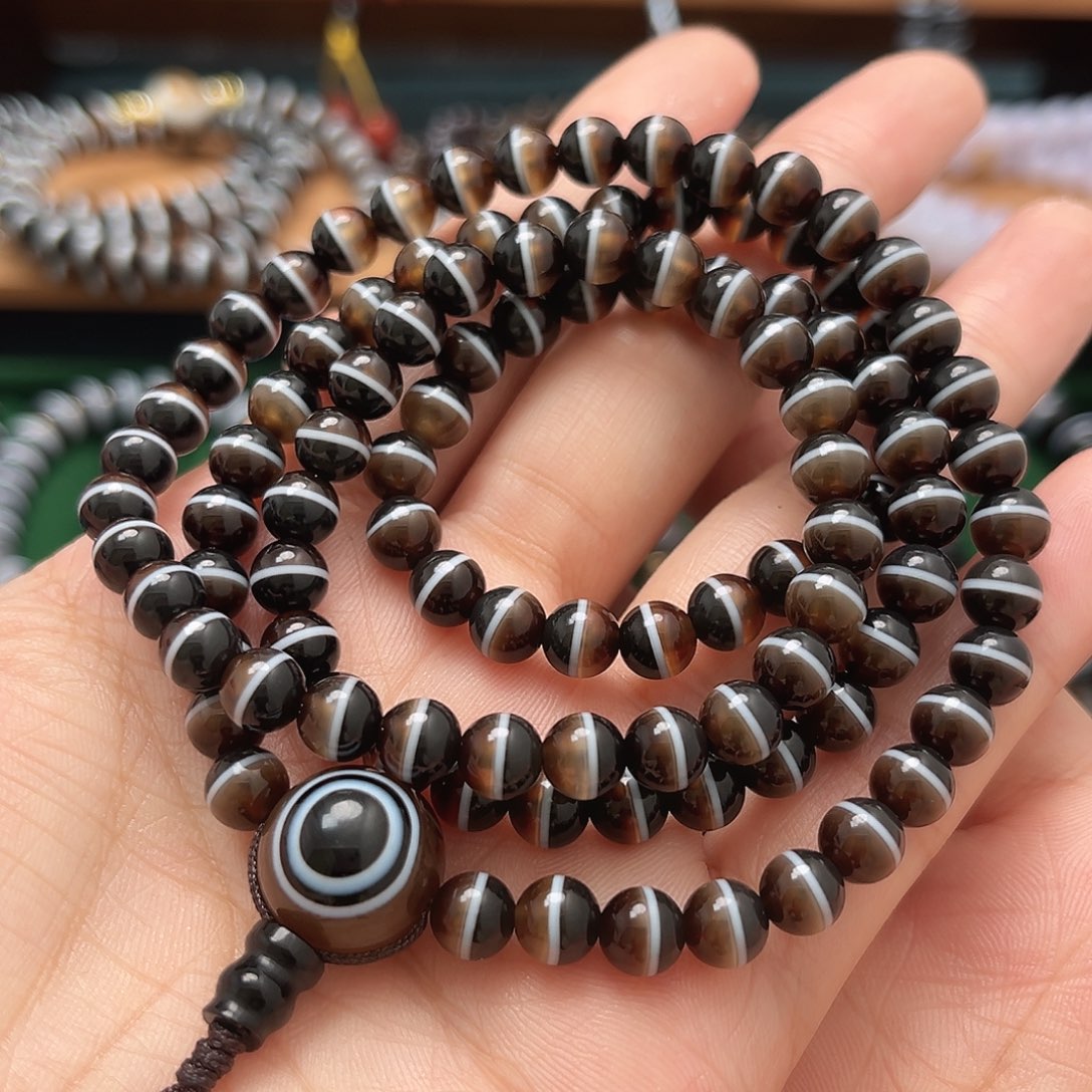 玛瑙/玉髓合金手串