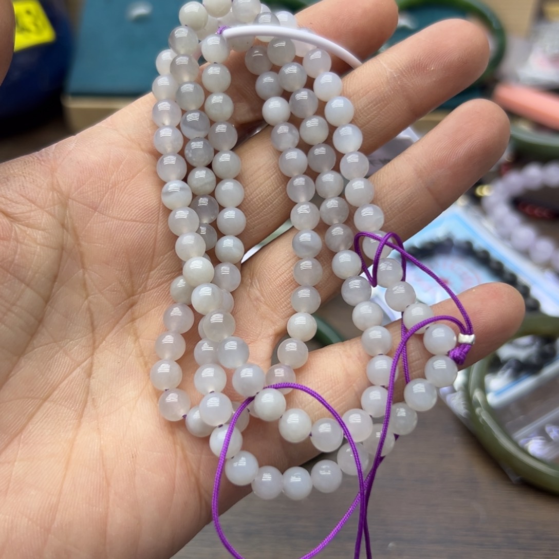 和田玉未镶嵌颈饰442