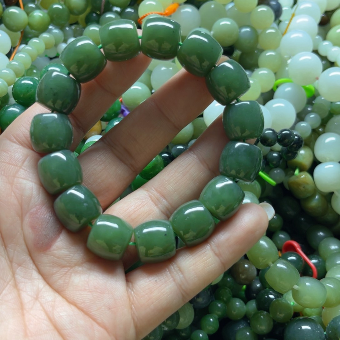 和田玉手链未镶嵌