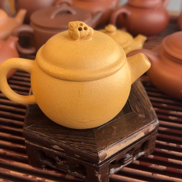 紫砂茶案黄金小胖120cc