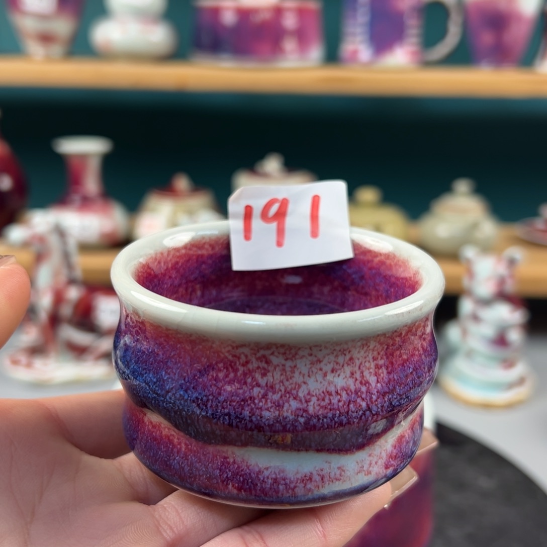 瓷片微瑕主人杯纯手工