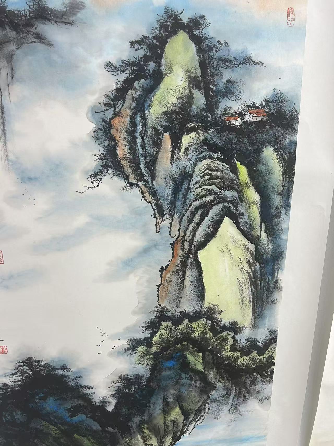 装饰画 装饰客厅 宣纸画芯