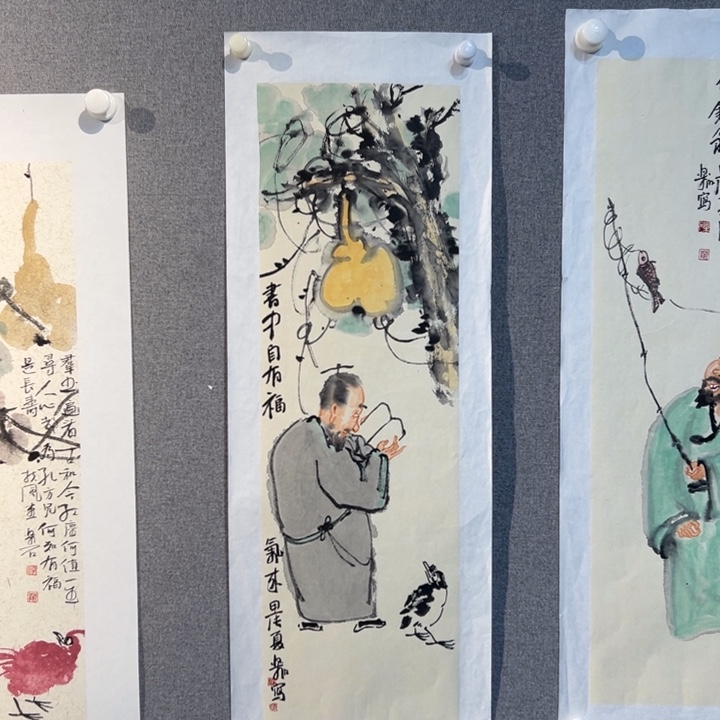 国画WBJ老师作品人物