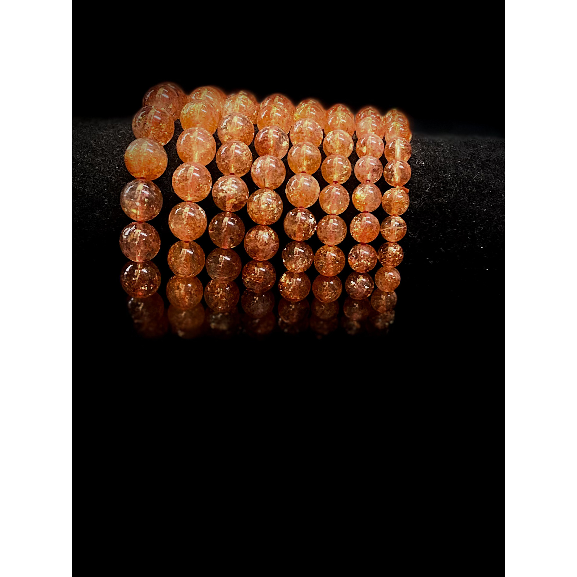 J2高品质天然金太阳手串/多样性发其一