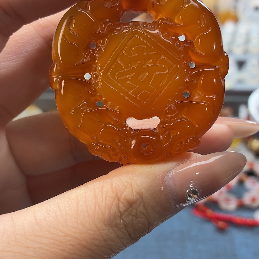 玛瑙/玉髓未镶嵌颈饰